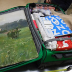 В Выборге сотрудники местной таможни забрали у пассажира поезда «Аллегро» картину «Серый день»,