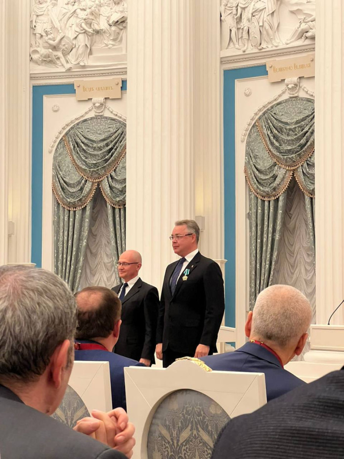 Губернатор Ставропольского края Владимир Владимиров в торжественной обстановке был награжден Орденом Дружбы. Как сообщает 